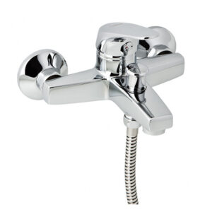MISTURADOR MONOCOMANDO EXTERNO PARA DUCHA  MANUAL COM SAIDA PARA BICA DE BANHEIRA